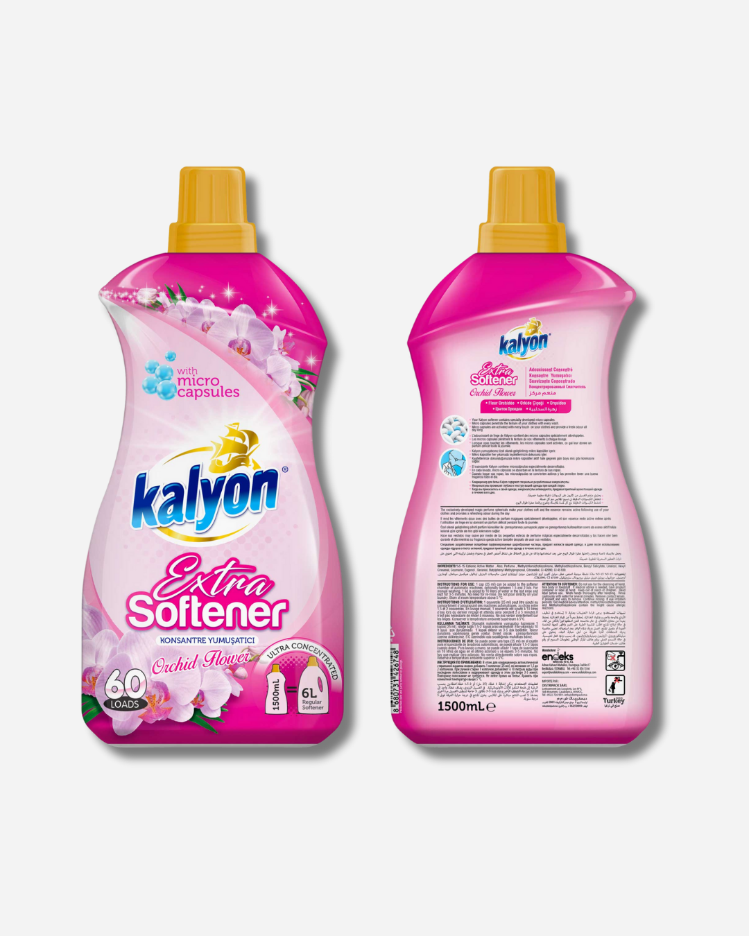 Kalyon Extra Fabric Softener Orchid Flower 750ML / 1500ML