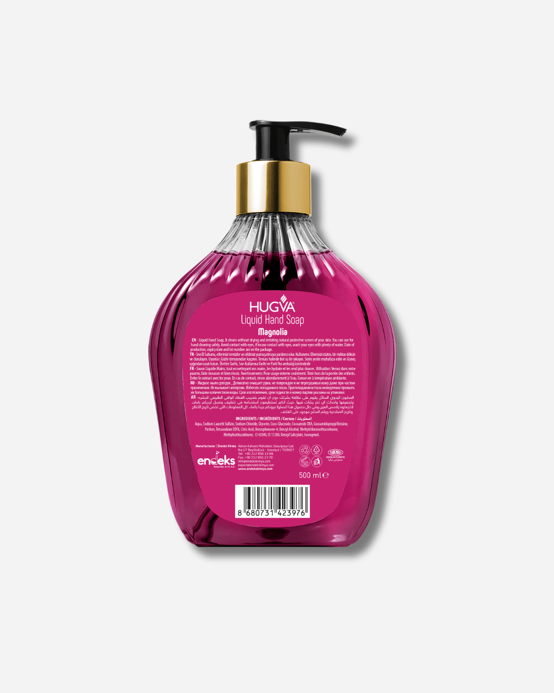 Hugva Liquid Hand Soap Magnolia 500 ML