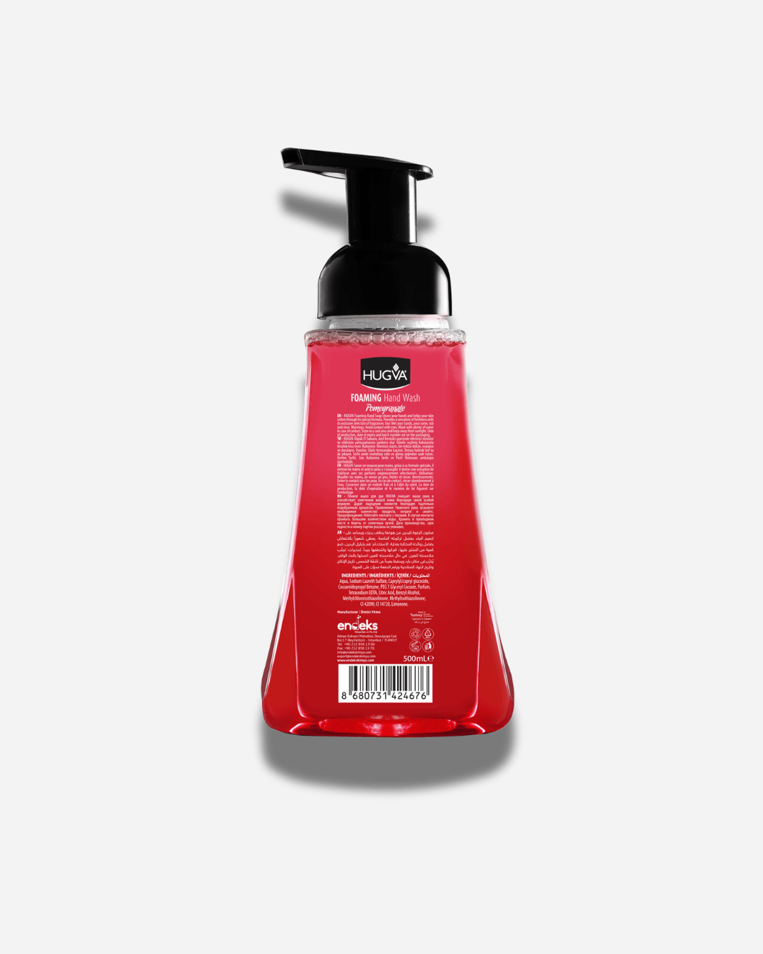 Hugva Foaming Hand Soap Pomegranate 500 ML