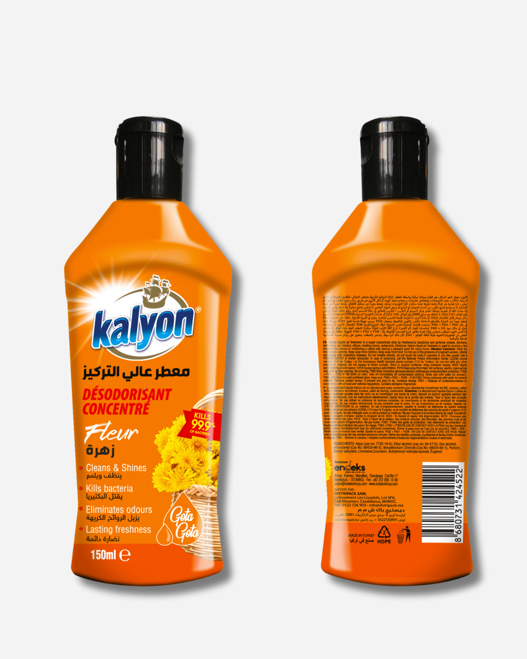 Kalyon Disinfectant Surface Cleaner Floral 150ML