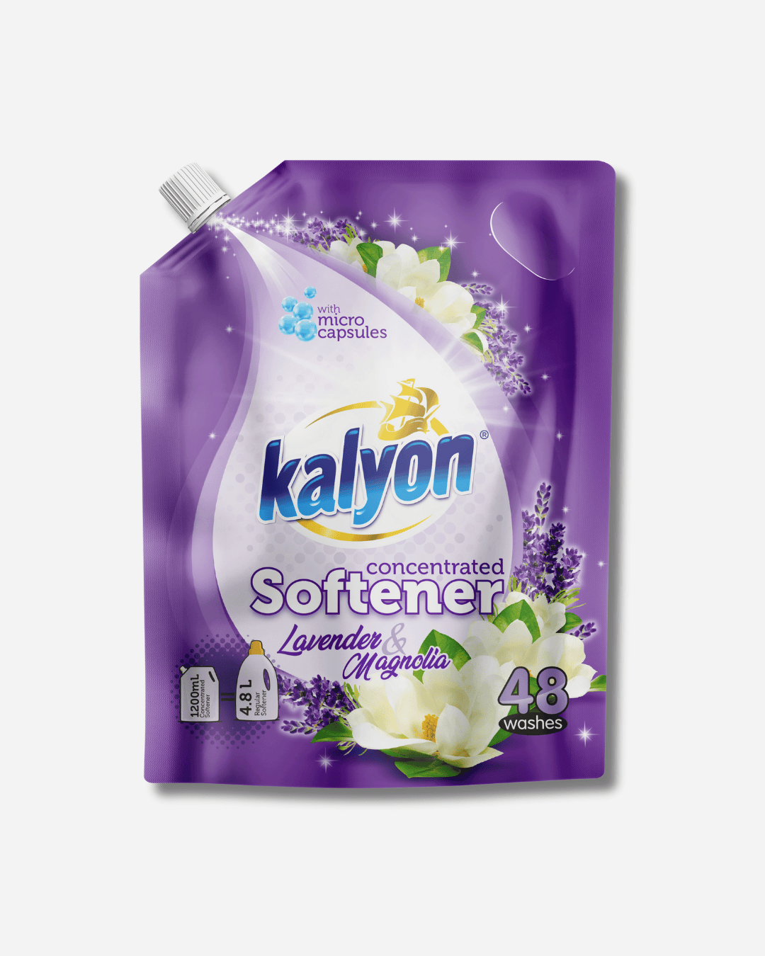 Kalyon Doypack Softener Lavender & Magnolia 1200 ML