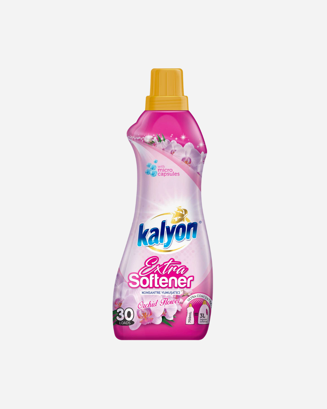 Kalyon Extra Fabric Softener Orchid Flower 750ML / 1500ML