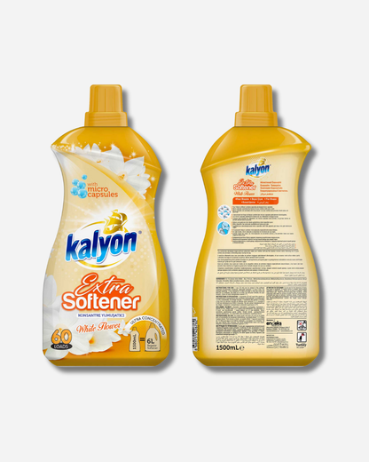 Kalyon Extra Fabric Softener White Flower 750ML / 1500ML