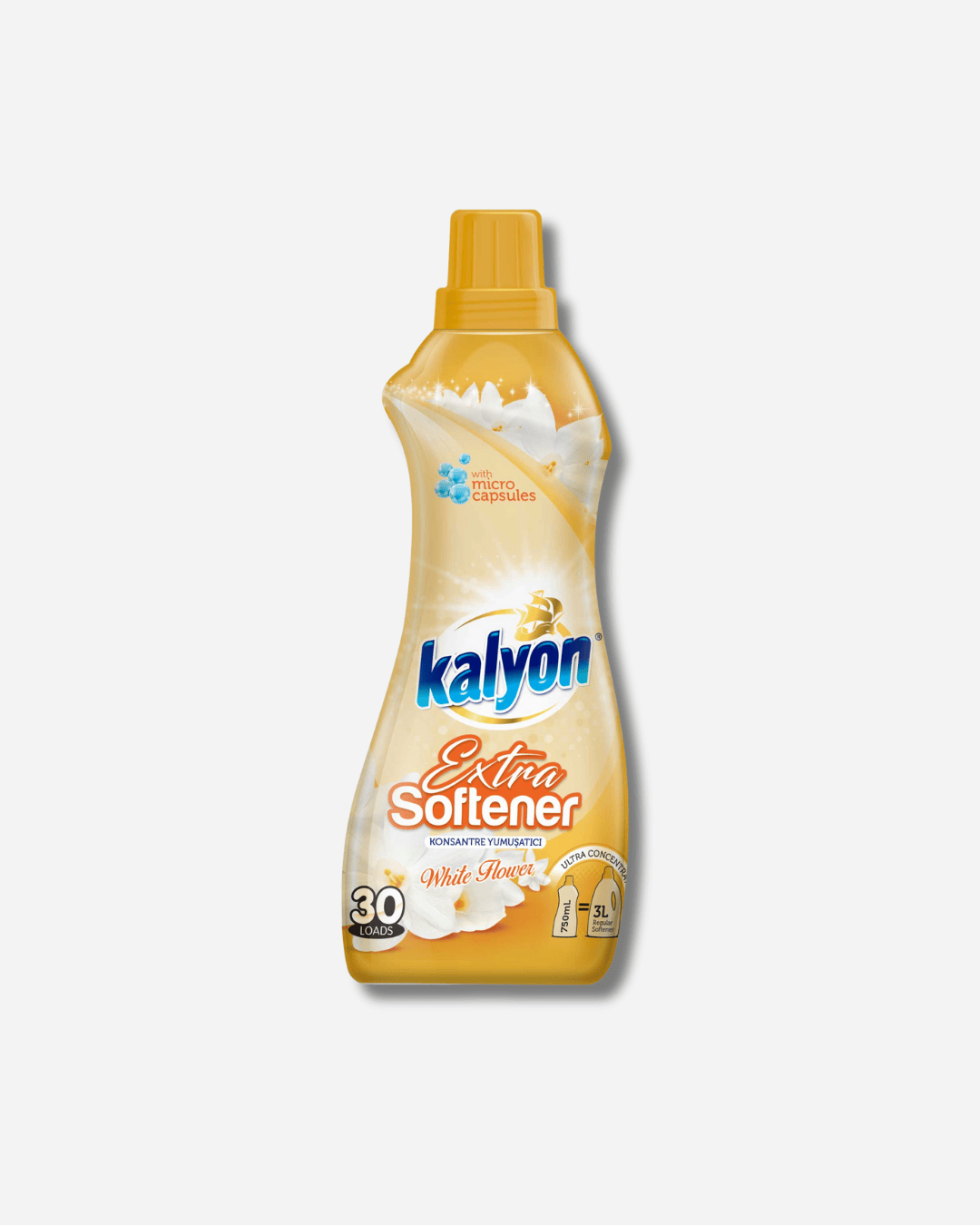 Kalyon Extra Fabric Softener White Flower 750ML / 1500ML