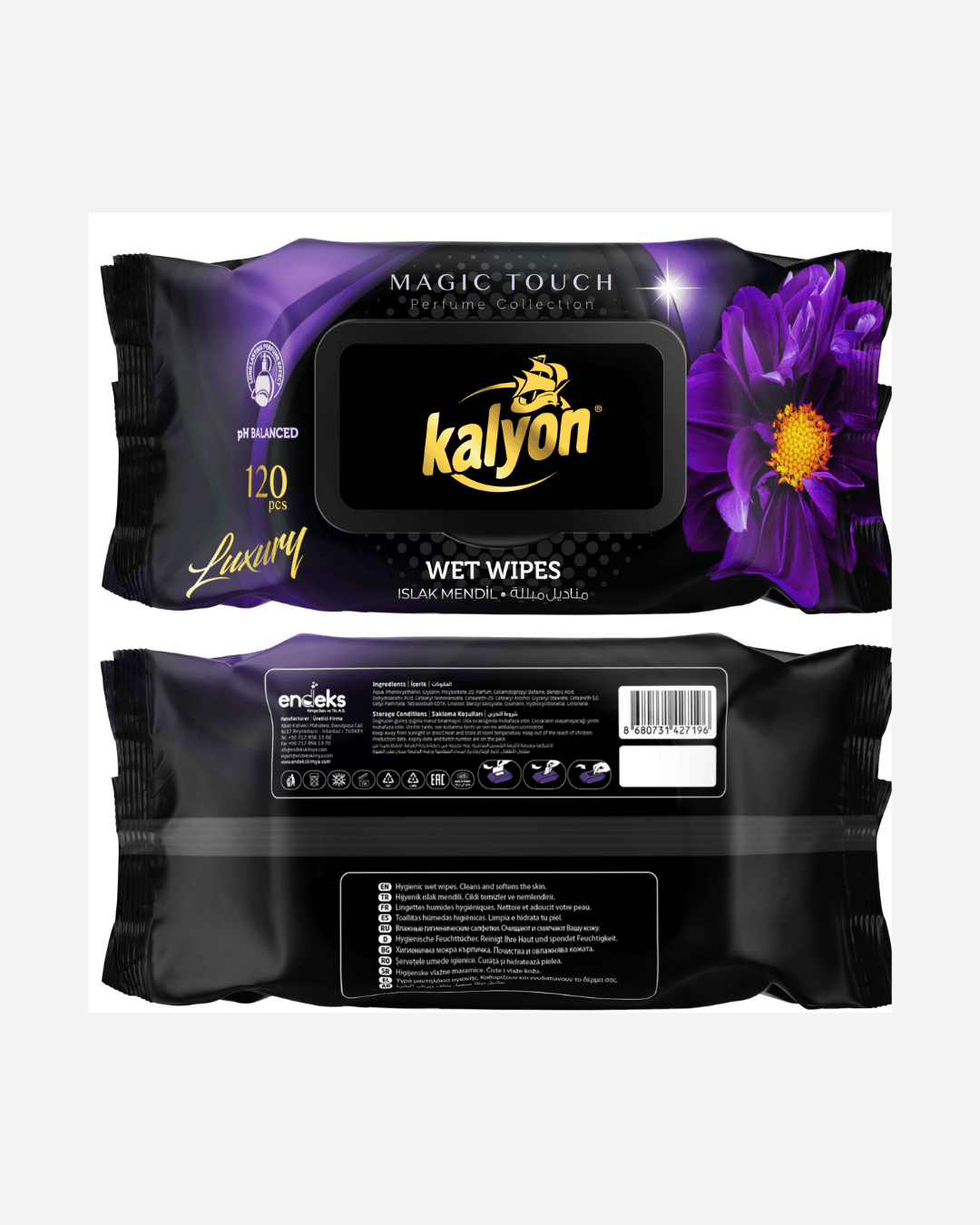 Kalyon Luxury Wet Wipes Magic Touch 120 PCS
