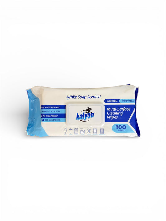Kalyon Multi-Surface Cleaning Wet Wipes 100PCS